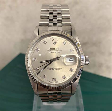 rolex datejust 36 thickness|rolex datejust 36 diamond bezel.